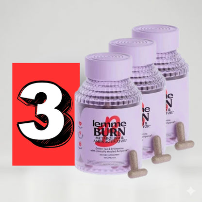 Lemme Burn - Apoyo al Metabolismo y Grasa Abdominal | Promo 1, 2 o 3 Unidades