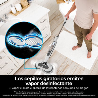 Mopa Multifuncional Trapeador a Vapor SharkPower | Limpieza Profunda de Pisos