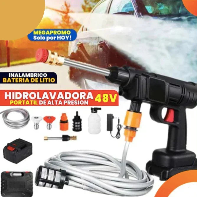Hidrolavadora Portatil | Recargable UltraJet™ + Batería Extra