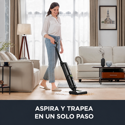 EUREKA - Aspiradora Inalámbrica 2 en 1 Blanca | Superligera y Portátil